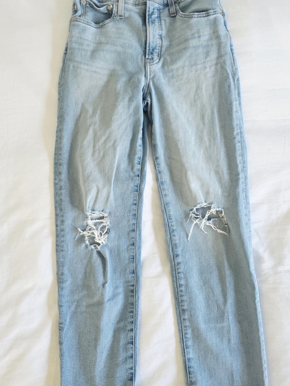 Madewell Perfect Vintage Straight Jean 27 Distressed Y2K 90s Retro Straight